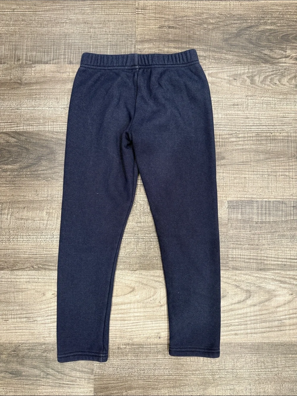 Carters Kids Navy Knit Leggings - Comfortable Everyday Bottoms, Size 7